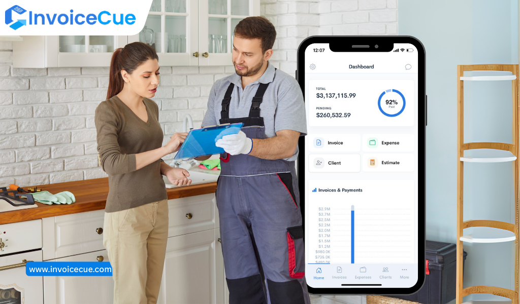 Invoice Billing App for Plumber
