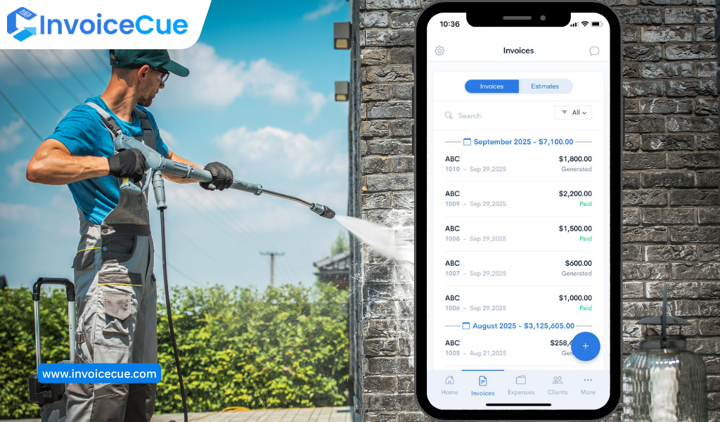 Invoicing Software for Pressure Washing Professionals