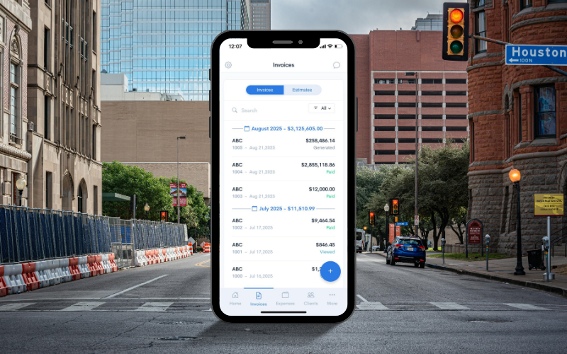 Best Invoice & Billing App for Small Businesses in Dallas