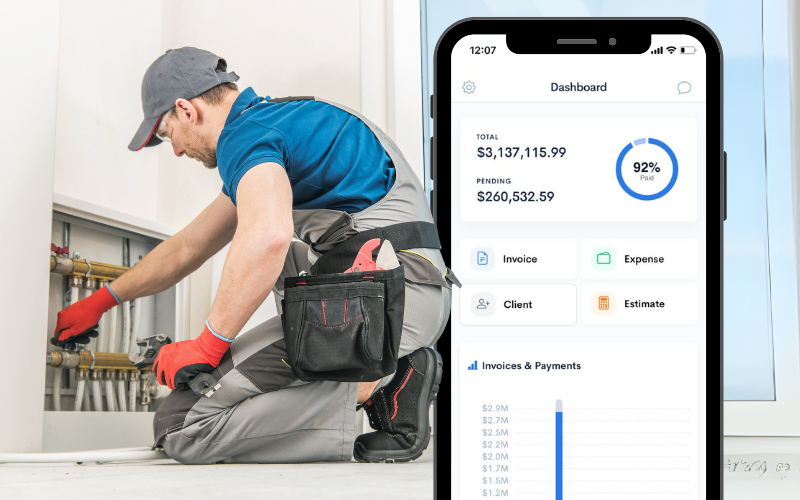 Key Features of the Plumbing Invoice App