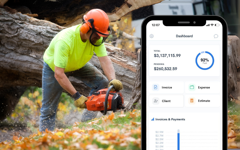 Tree Service Invoice App