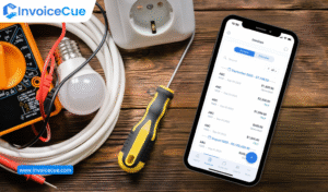 Invoice app for Electricians
