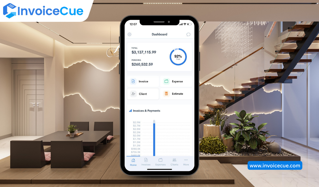 Interior Designers Invoice App