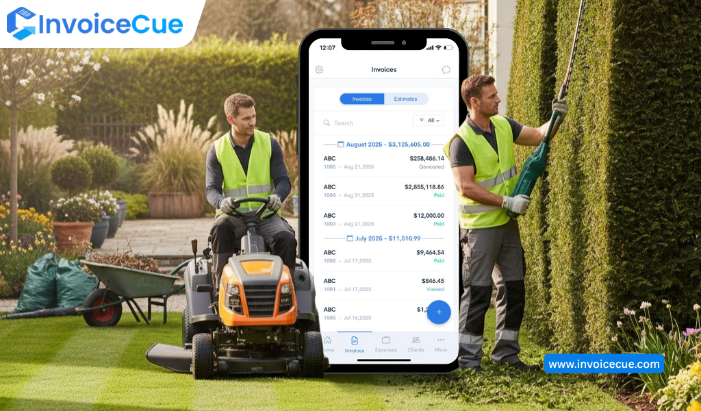 Landscaping Invoice App