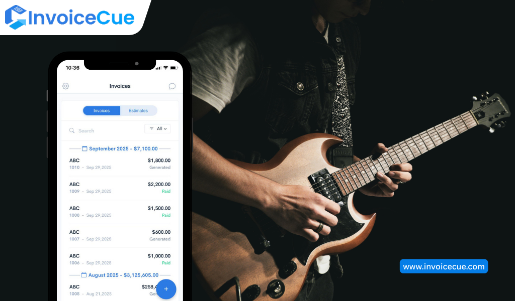Invoicing Software for Musicians
