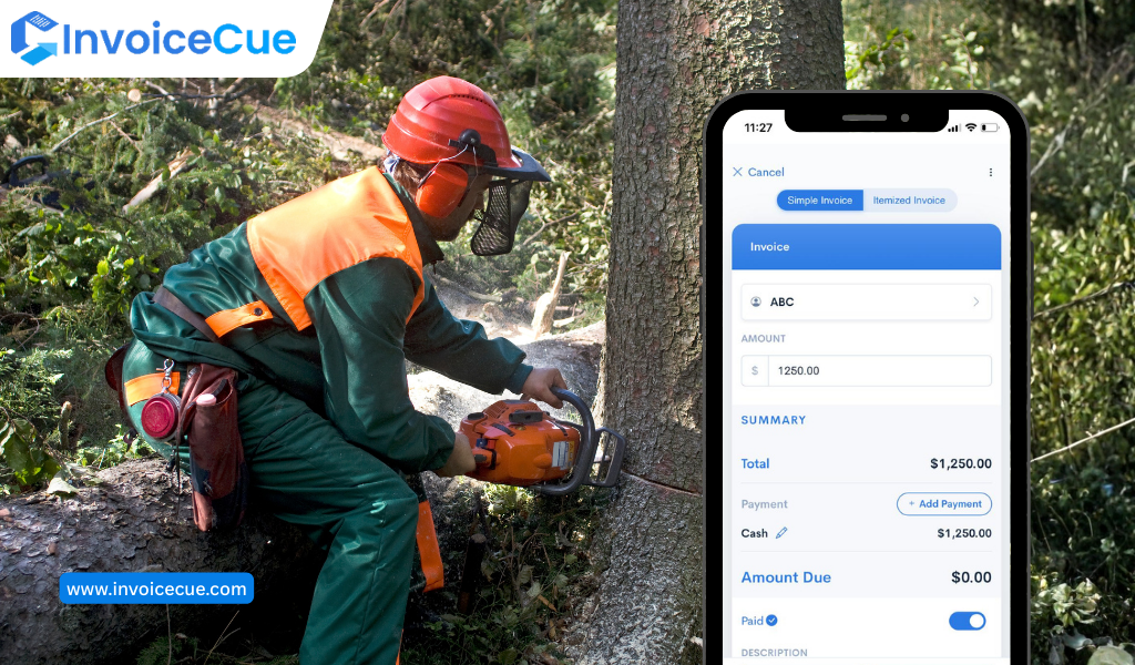 Tree Service Invoice App