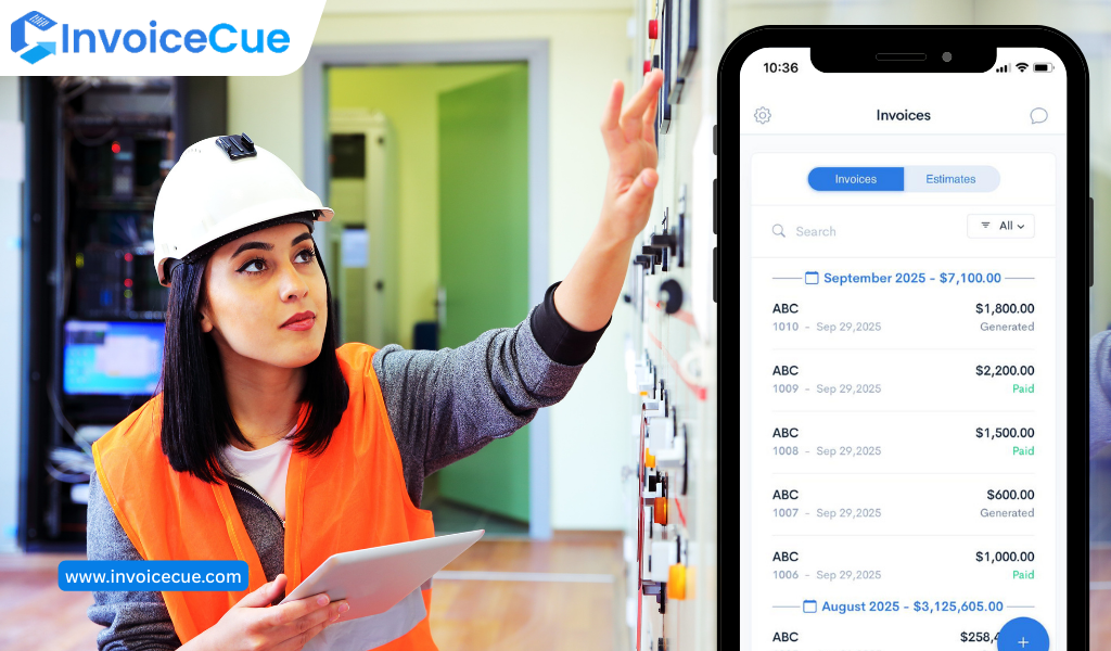 electrician invoicing software