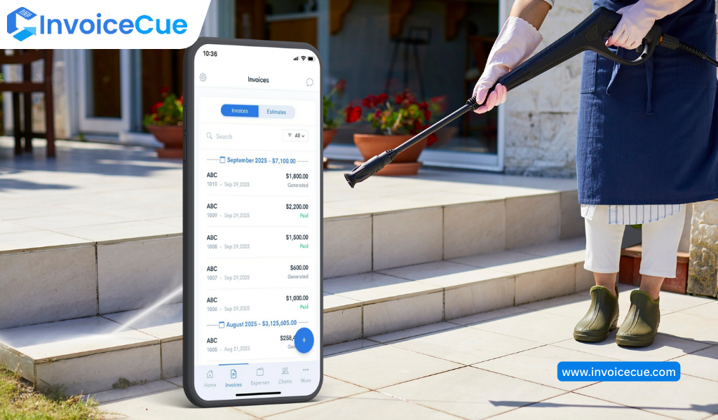 Invoicing App for Pressure Washing Professionals