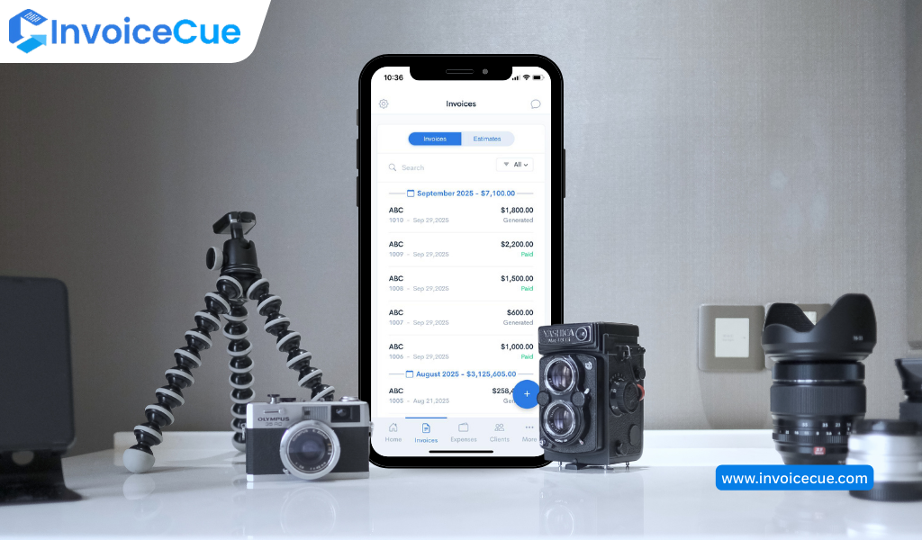 Photography Invoice App