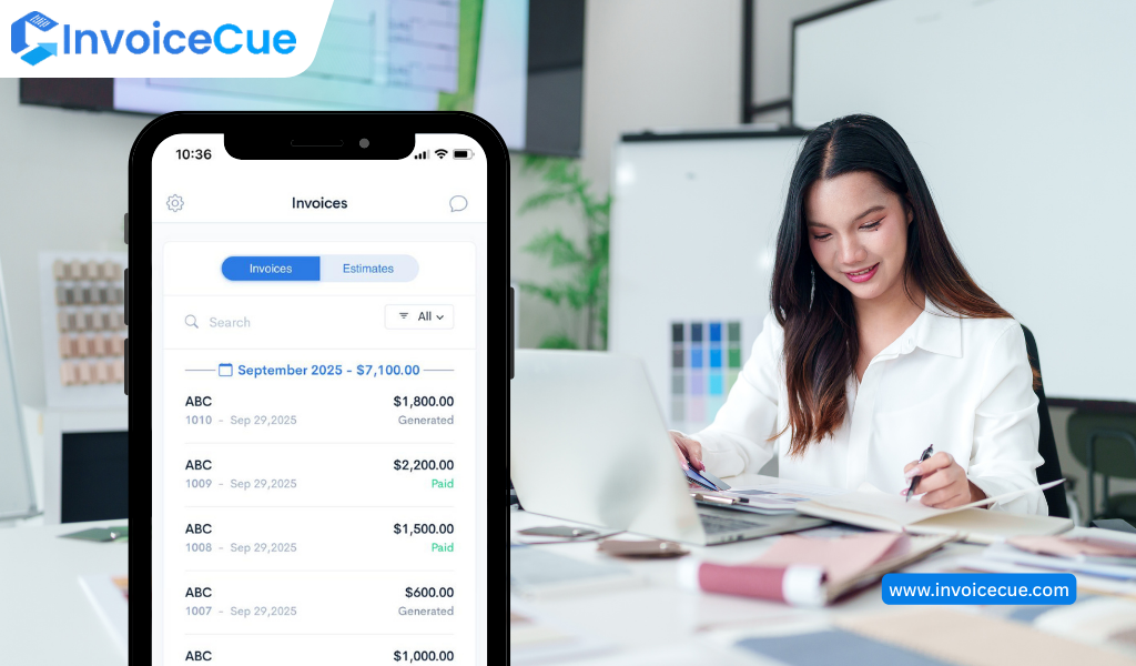Invoice App for Interior Designers