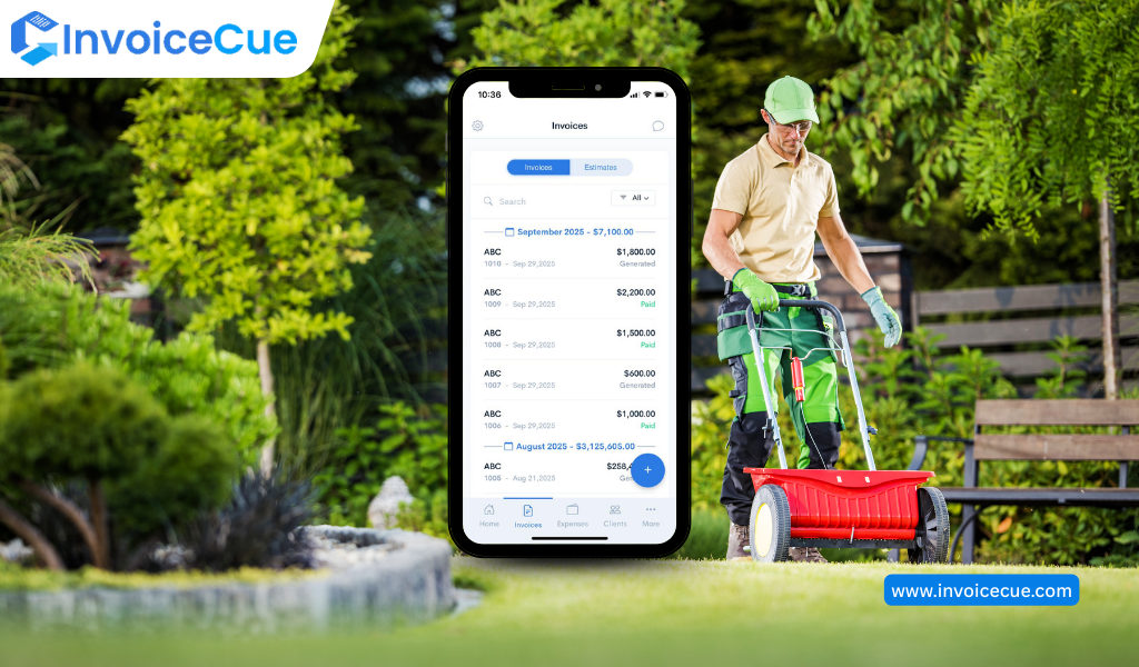 Landscaping Invoice App