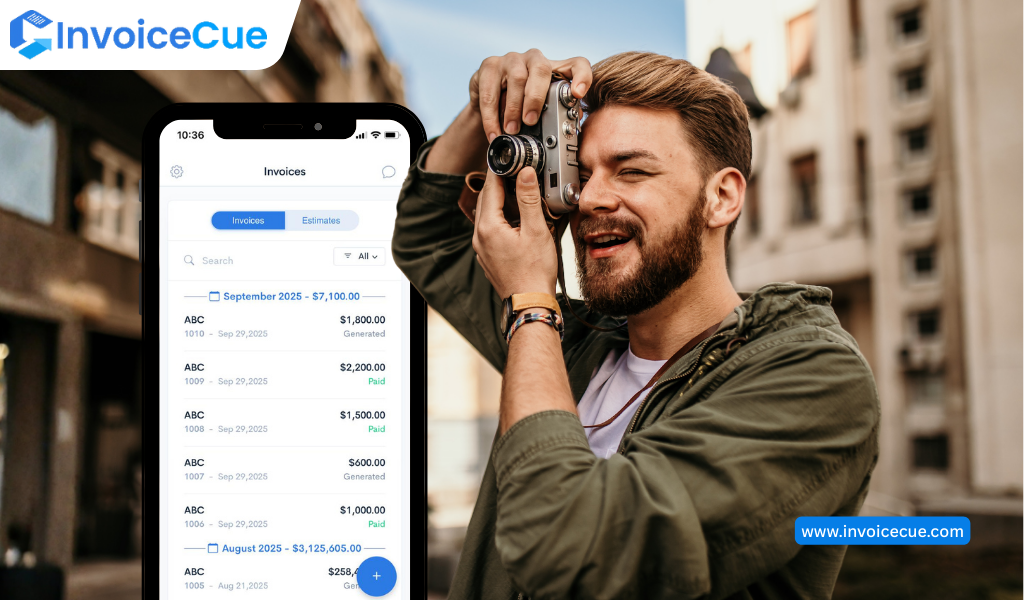 Invoice App for Photographers